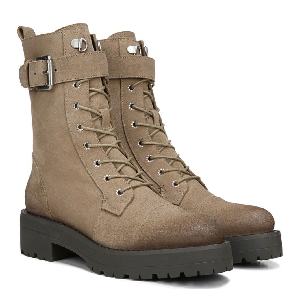Sam Edelman | Junip Combat Boots | Safari Tan